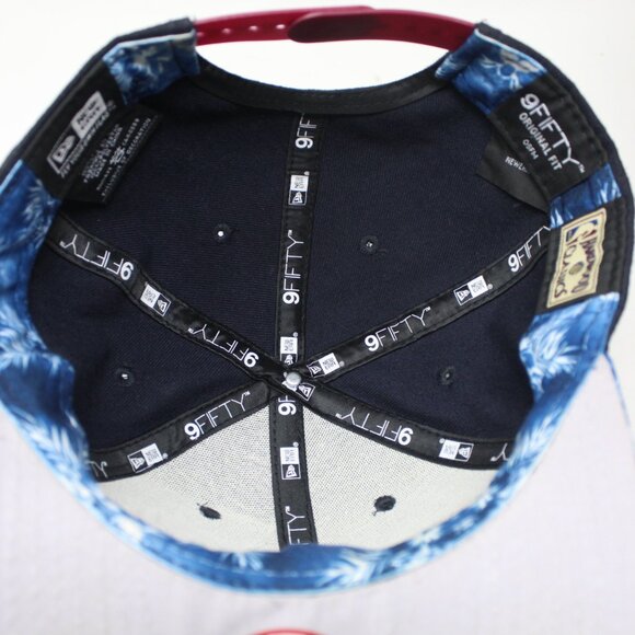 Cleveland Cavs Hat Blue Mens Snapback New Era 9FIFTY NBA Hardwood Classics Cap - Picture 8 of 12